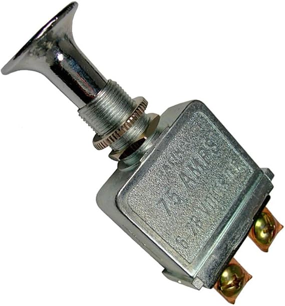PICO Wiring Accessories 5522PT Heavy-Duty Push-Pull Knob - 6-28 Volt, 75 Amp