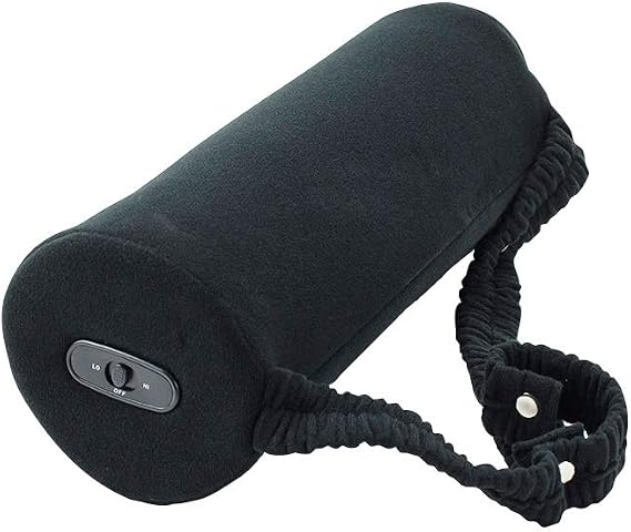 ObusForme Portable Supporting Roll with Two Speed Massage Settings|for Lower Back and Neck | Two Speed Massage Settings, For Lower Back and Neck