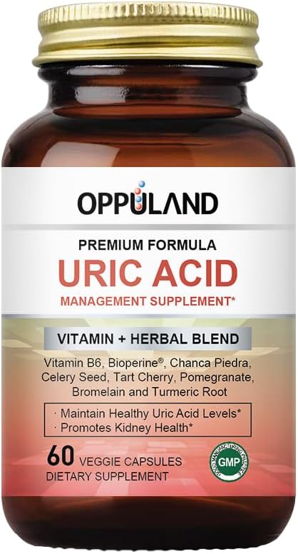 Uric Acid Detox - 60 Veggie Capsules