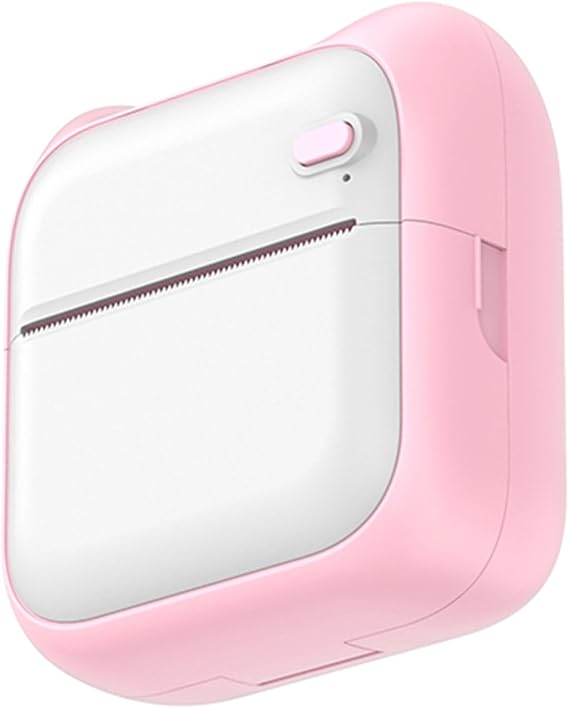 Portable Photo Printer - BT Wireless Smart Printer with Mini Pocket, Printed Paper, Compact Mobile Device | Printer for Journal, Note, Note, Photo, Scrapbooking, Travel, Home, Office