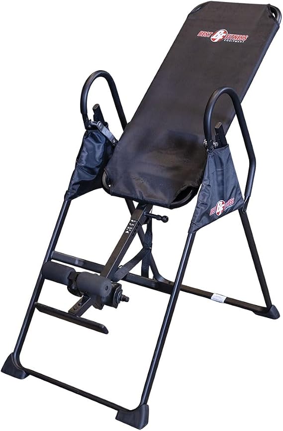 Body-Solid (BFINVER10B) Best Fitness Inversion Table, Foldable Decompression Table for Lumbar Stretching, Strength Training Equipment for Professional Inversion Therapy, Home and Commercial Gym | Foldable Decompression Table for Lumbar Stretching, Strength Training Equipment for Professional Inversion Therapy