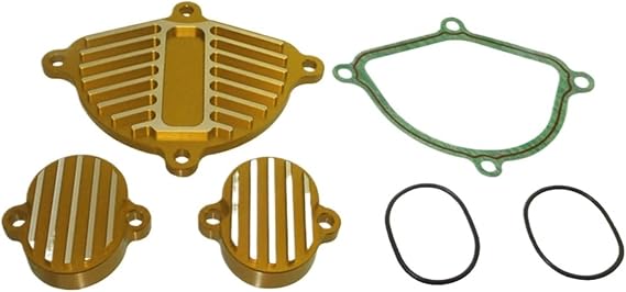 Motor ENG-INE Cam Tappet Cover Valve Cap Dress Up For YX 150cc 1P60FMJ YX160cc 1P60FMK Pit Dirt Bike(Gold)