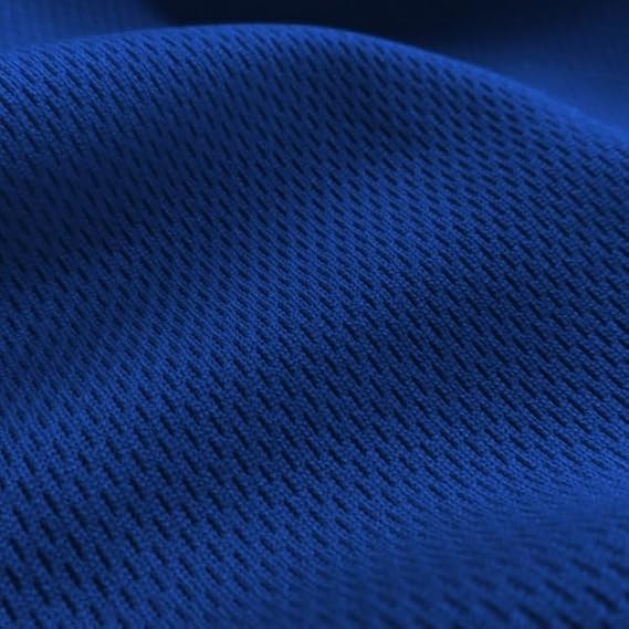 Pico Textiles 15 Yard Bolt Royal Blue Dimple Mesh Athletic Jersey Fabric