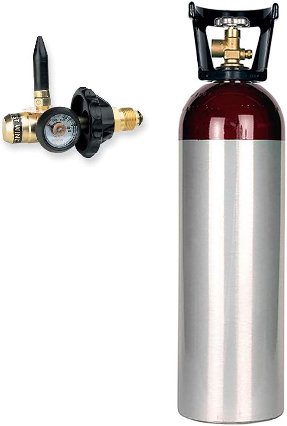 60 cu ft Helium Balloon Inflation Kit with Filler Valve and Cylinder