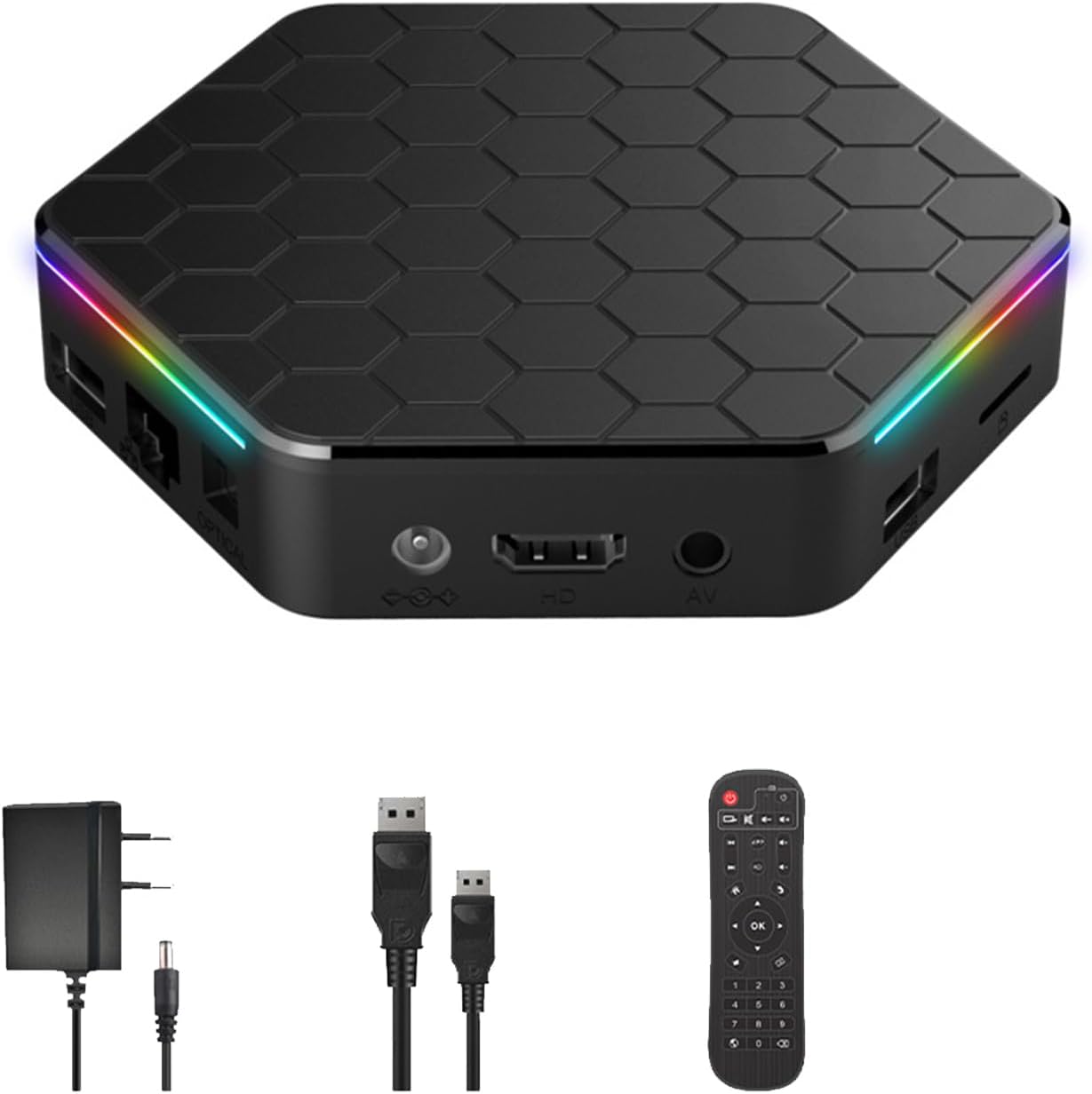 Media Player, 6K Multimedia Player, MP4 Player, Media Player, T95Z Plus, Smart Android 12.0 TV Box, Quad-Core 6K HD Stream Player, Resolution 1920x1080p, Full HD TF Card, USB Drive, External Hard Disk