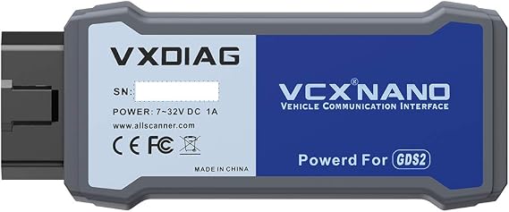 VXDIAG VCX Nano GDS2 and Tech2Win Diagnostic Tool Compatible for GM/OPEL with Global Diagnostic Programming System GDS & GDS2