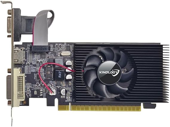 GT 730 LowProfile Graphics Card 4GB GDDR3 128 bit Bus PCI Ex 8 2.0. Low Power, no Power Cable Need. Core 700 MHz, Memory 667 MHz DVI HDMI VGA Win10 Win11