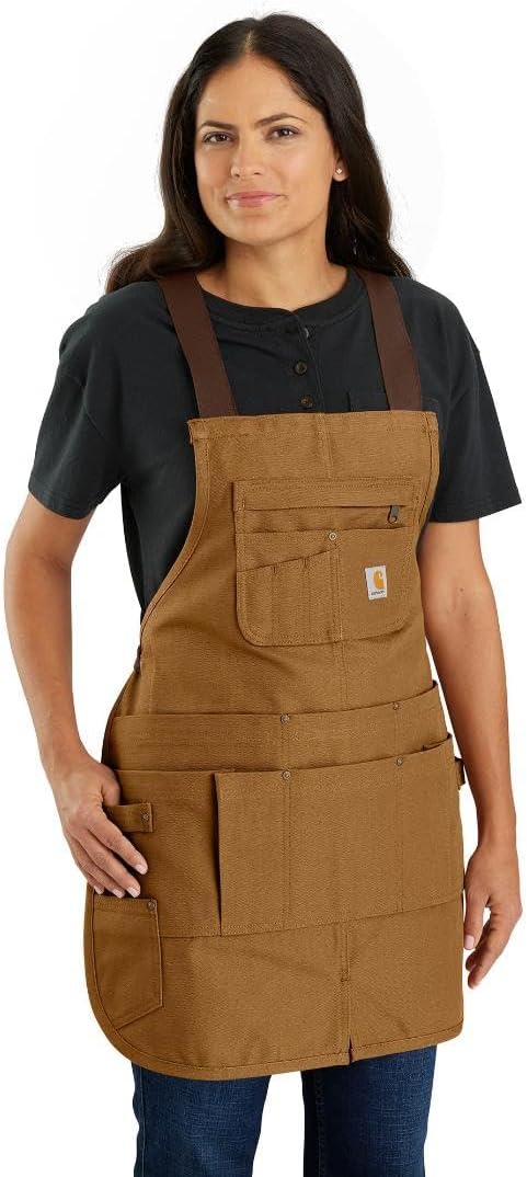 Carhartt Women's Canvas Apron, Carhartt Brown, One Size