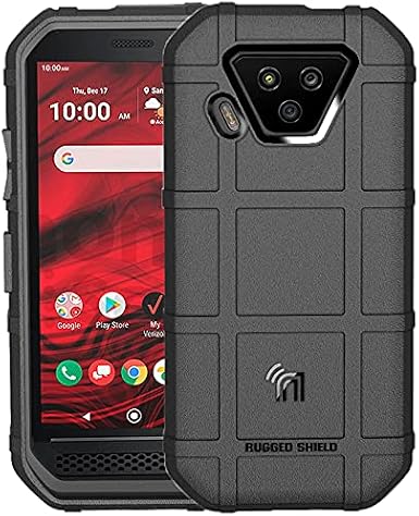 Special Ops Series for Kyocera DuraForce Ultra 5G UW Phone Case - Black | Rugged Shield, Flexible TPU Cover, Anti-Fingerprint, Matte Texture, Satisfying Grip, For E7110