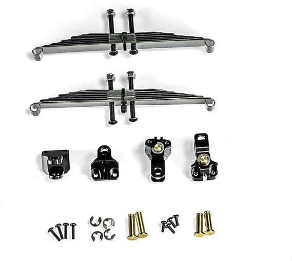 LESU wheelfun Straight Plate Front Suspension Set for 1/14 a RC Truck Tractor Model Hobby