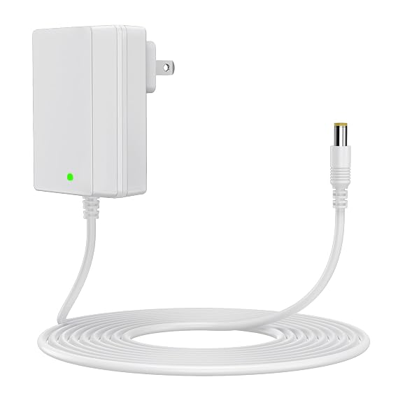Baby Swing Power Cord,Baby Swing Electric Plug in for Fisher Price Swing/Ingenuity Swing/Graco Swing/Nova Baby Swing,2 Meters Power Adapter (6v-6ft-2m)