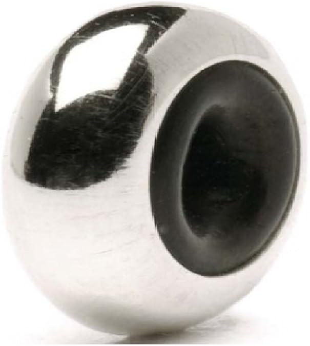 TROLLBEADS Authentic Sterling Silver 10401 Stopper, Silver