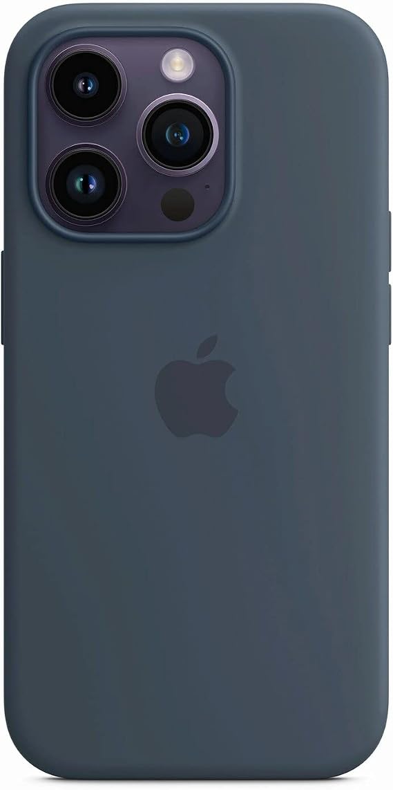 Apple iPhone 14 Pro Silicone Case with MagSafe - Storm Blue