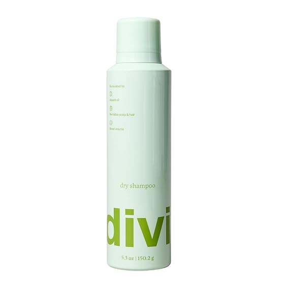 divi Dry Shampoo | Absorbs Oil, No Buildup | Talc & Benzene Free | 5.3 oz