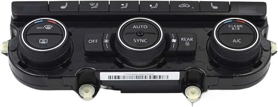 Automatic Air Conditioning Panel Control Unit with Heating Compatible with VW Passat B7 Tiguan Golf 6 561 907 044 BF 561907044BF