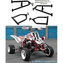 Stainless Sport Extended A-arms +2+1 For Atv Yamaha Banshee 350 Yfz350 1987-06