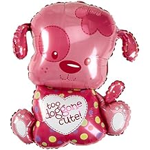 Betallic Too Doggone Cute Girl Shape, 33", Multicolor