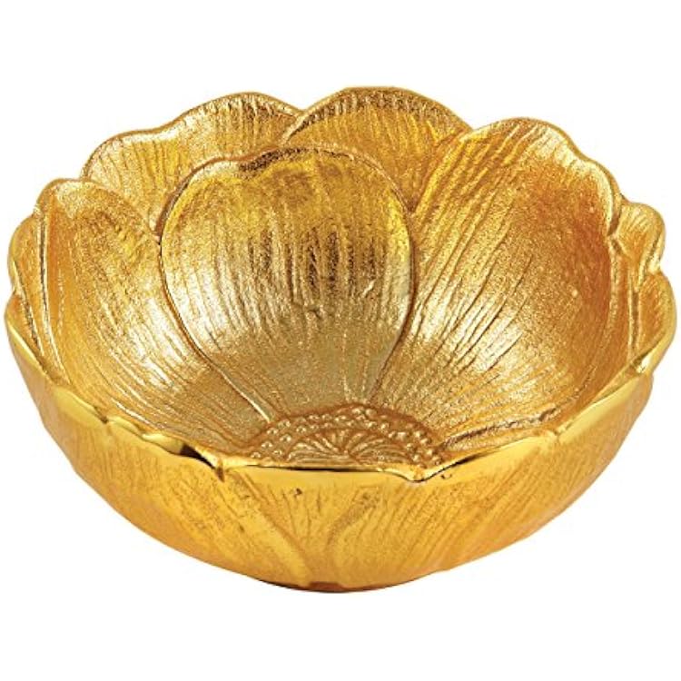 Elegance Gold Lotus Bowl, 4.75