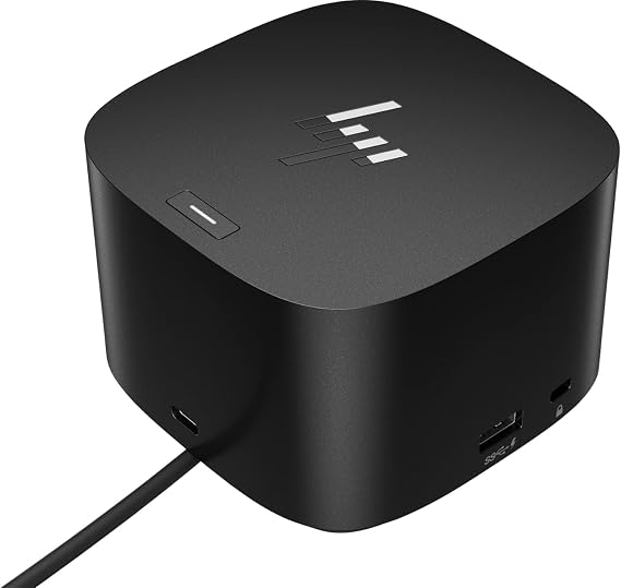 HP Thunderbolt Dock 280W G4 with Combo Cable - for Notebook, Desktop PC - 280 W - Thunderbolt 4-4K - 3840 x 2160-5 x USB Ports - USB Type-C - 1 RJ-45 Ports - Network (RJ-45) - 1 HDMI - HDMI - 2 Di
