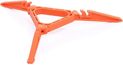 Widesea Gas Tank Bracket Gas Burner Outdoor Camping Stove Tools Bottle Shelf Stand Tripod Folding Canister Stand