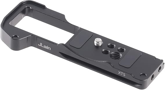 FocusFoto Quick Release Baseplate QR Plate Mount for Fujifilm Fuji X-T5 Mirrorless Camera, Compatible with Arca-Swiss Standard Tripod Ballhead
