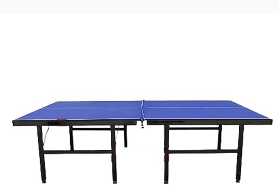 Weatherproof Outdoor Ping Pong Table, Competition Grade Indoor Outdoor Table Tennis Table with Mobile Wheels  Net Set