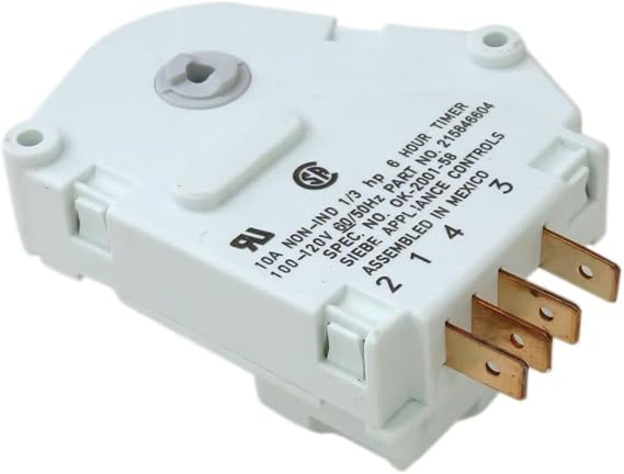 215846604 Refrigerator Defrost Timer for Frigi-daire/Ken-More Replace for 8003824, AH423802, CC304