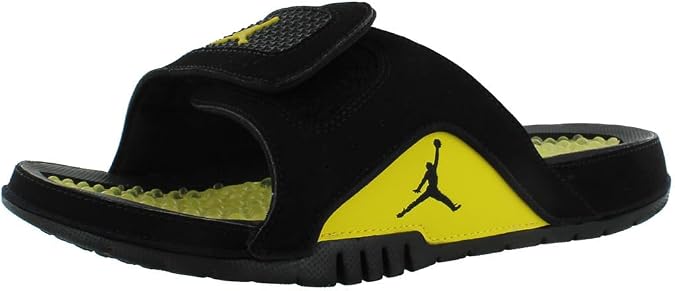 Jordan Hydro 6 Black/White/Grey US 8, Black, Tour Yellow , 25.5 cm