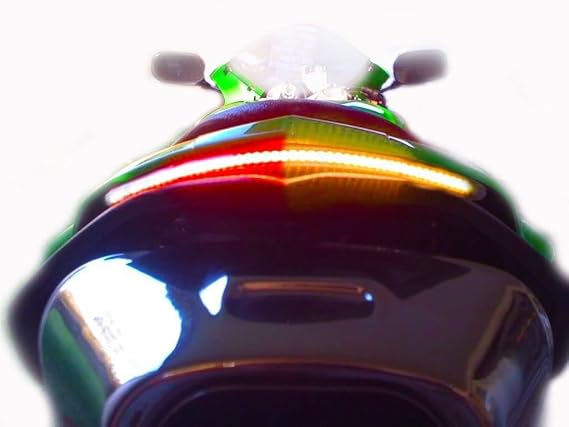 fits the Kawasaki 07-08 ZX6 Integrated Tail Light Conversion Kit Fender Eliminator ZX6R
