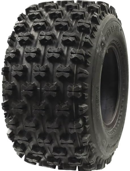 P357 20x11x10 ATV Tires 6-Ply Bias Construction Non-Directional Tread Pattern For Durability, Grip, and Traction Off-Roading - All Terrain Rear 20x11-10 ATV Tire