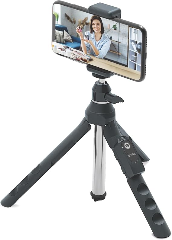 Bower Multipod 6-in-1 Tripod Selfie Stick with Remote Shutter for Smartphones