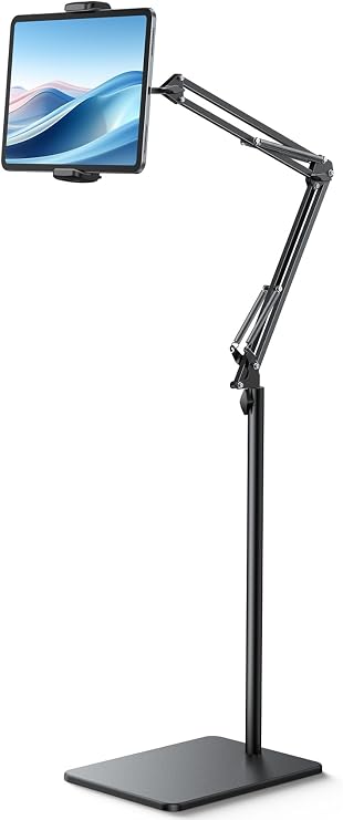 Lamicall Kindle Stand Tablet Holder 55" Height Adjust Extend Flexible Arm