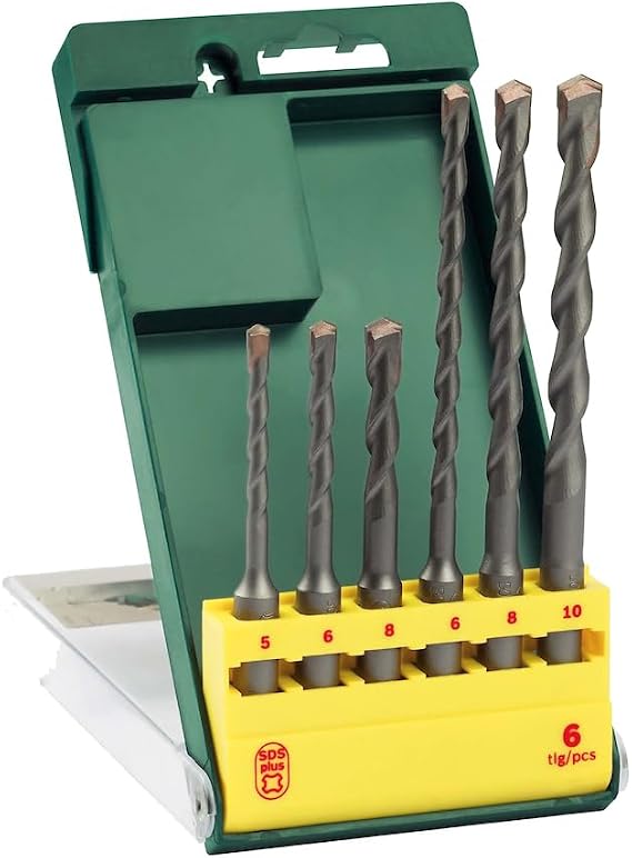 Bosch 2607019447 Hammer Drill Bit-Set Sds-Plus 6 Pcs