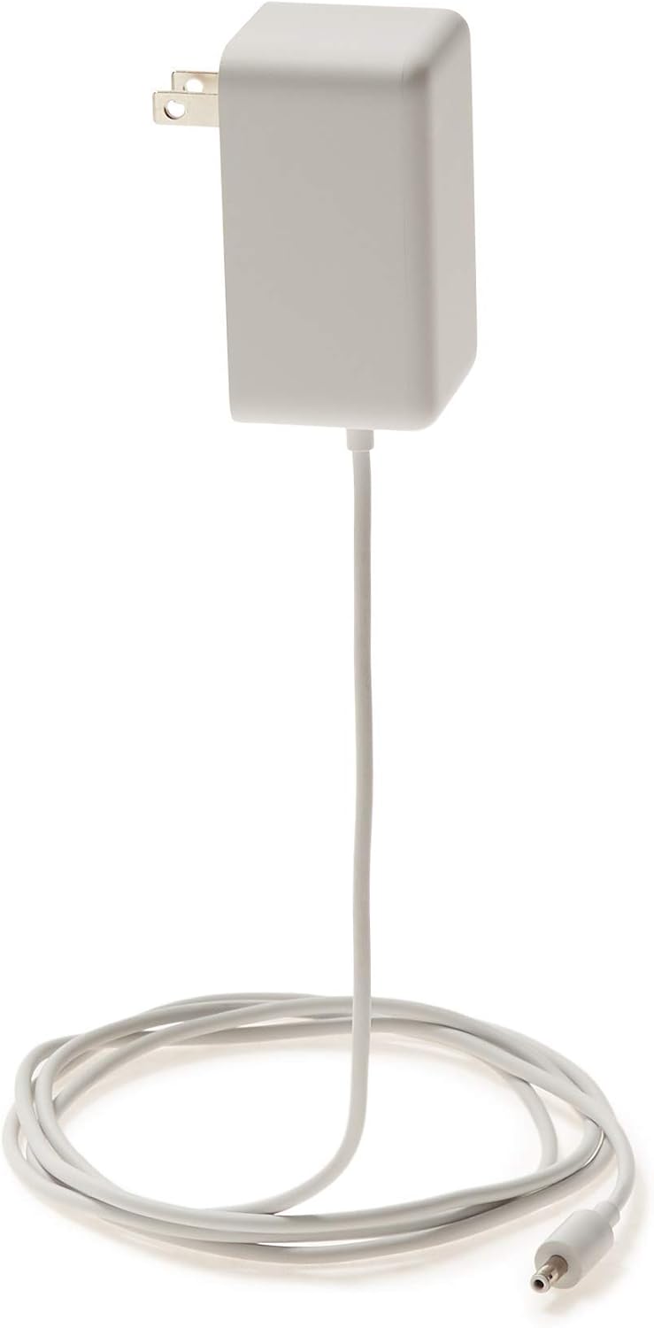 Genuine Amazon 15W Power Adapter Glacier White - Echo Dot 3rd Generation, 4th Generation, 5th Generation, Echo Dot with clock 1st Generation, 4th Generation, 5th Generation, Echo Show 5 1st and