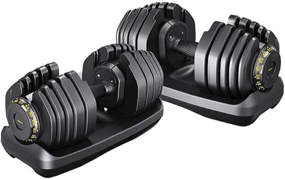 Adjustable Dumbbell Set of 2, 65 lb/95 lb Single Weight Dumbbells, 15-in-1 Free Weights Set, Adjustable Dumbbell Series for Home Full Body Strength Training