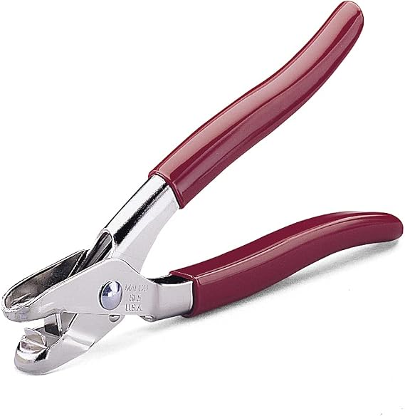 Malco SL5 9 in. Snap Lock Punch Silver metallic