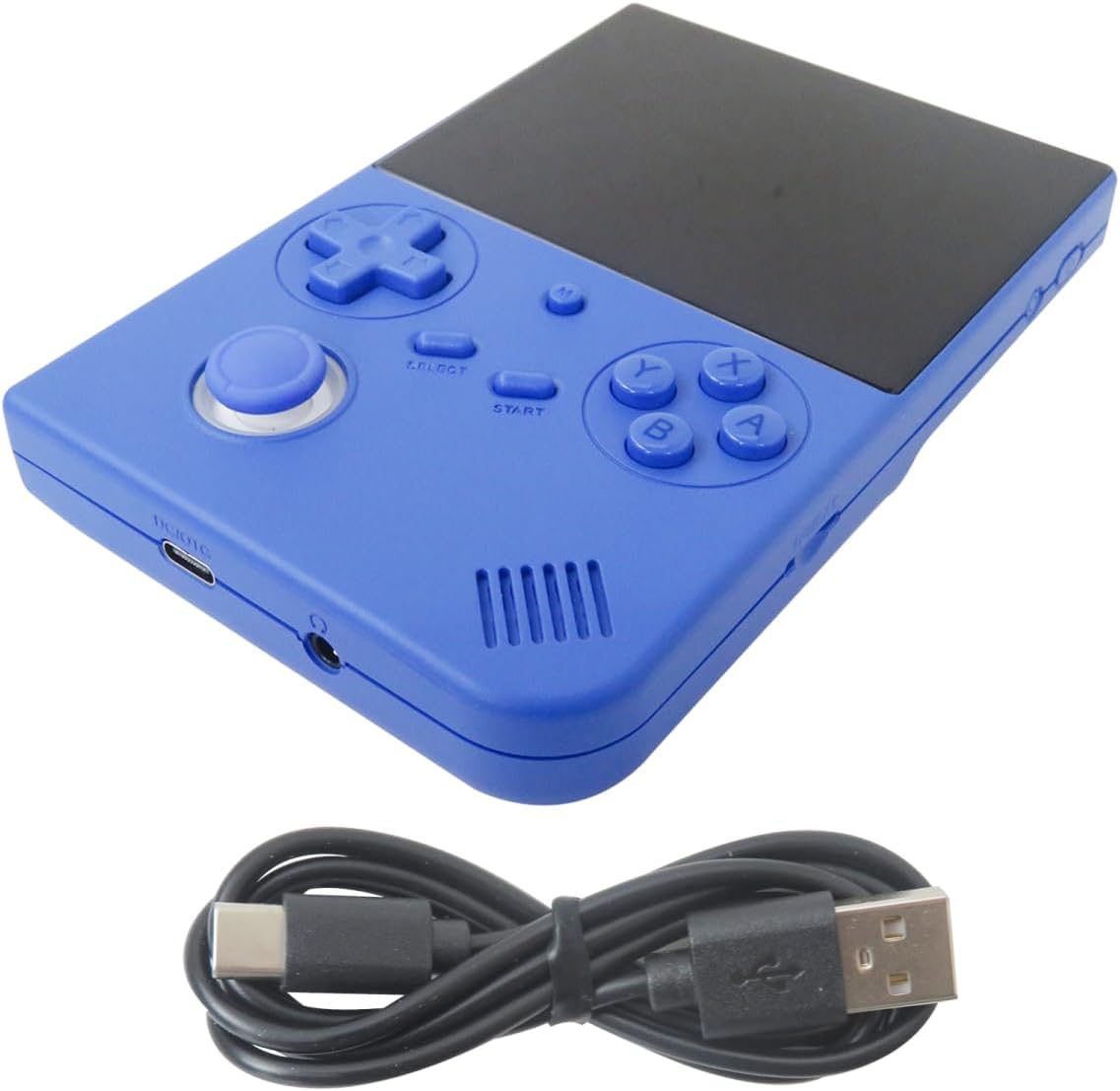 Portable Video Game Console Built in 5000 Games, 64GB, 4inch IPS Screen, Support Wired Wireless HDMI Connection to TV, Support for PSPPS1for NDSfor N64for Arcade & More FormatsBlue
