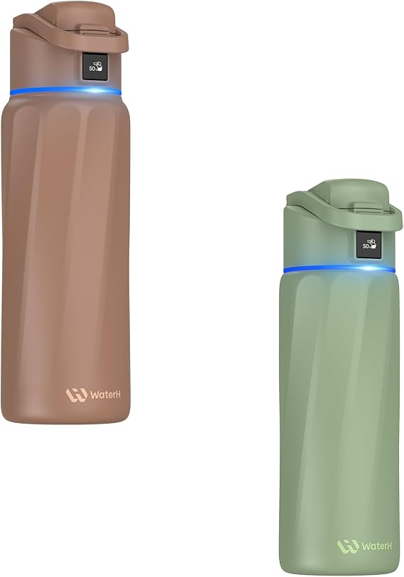 Boost 32 oz Smart Water Bottle Mocha+ Boost 24 oz Bottle Tendril Bundle