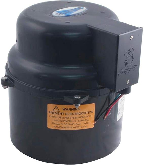 Silencer Portable Spa Blower 2 Horsepower - 240 Volt