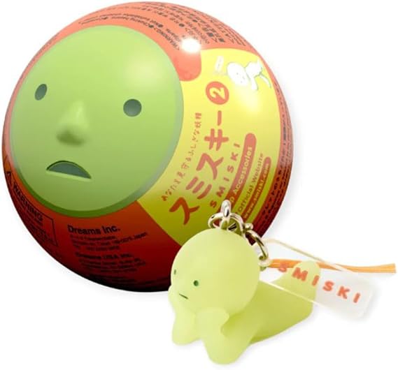 Sonny Angel Smiski Strap Accessory - Series 2, Glow in The Dark Charm Accessory (1) Assorted Sealed Blind Box Original Mini Figure