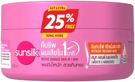 Sunsilk SMOOTH & MANAGEABLE TREATMENT 6.8 fl oz 200 ml Product of Thailand
