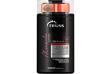 TRUSS Miracle Summer Conditioner - Moisturizing Conditioner, Protects Hair From Sun, UV, Ocean & Pool Water, Adds Shine, Prevents Color Fading - All Hair Types (10.14oz) (I0101805)