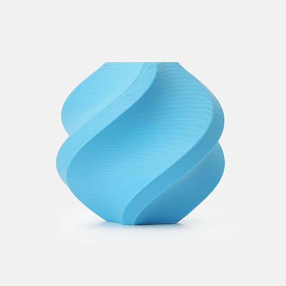 1.75MM PLA Lite Refill Filament High Toughness High Speed &Easy Printing Eco Friendly with RFID for Bambu Lab A1,X1,P1 AMS 1KG +/- 0.03mm (Without Spool) (SkyBlue (16600))