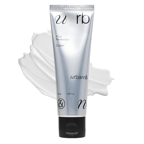 URBANAND Pure Perfection Cream, Vegan Korean Facial Moisturizer, Barrier Moisturizer Cream with 10% Panthenol, for Dry and Irritated Skin (50ml / 1.69 fl. oz.), Korean Skin Care