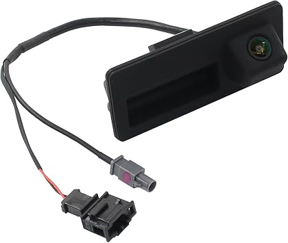 ApplianPar Rear Trunk Release Handle with Backup View Camera for A4 A5 A6 A7 Q3 Q5 SQ5 S4 S5 S6 RS5 RS7 S7 Quattro