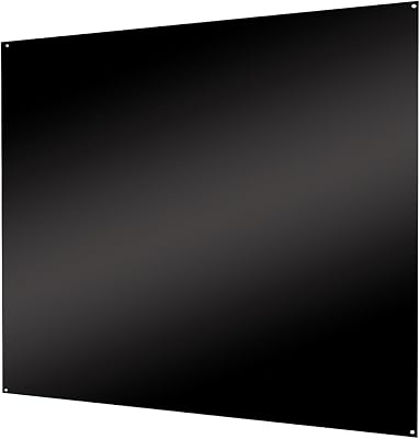Air King SP2430B Range Hood Back Splash, 30-Inch by 24-Inch, Black Finish