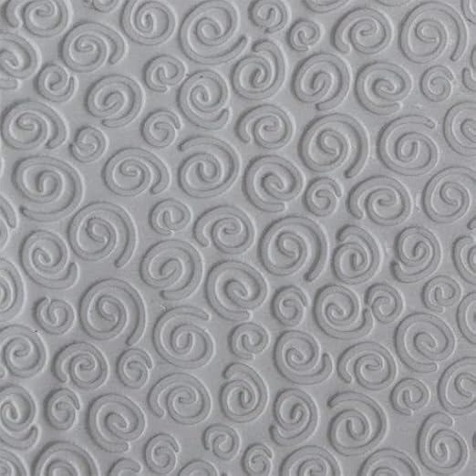 Cool Tools - Flexible Texture Tile - Spirals Mini - 4" X 2"