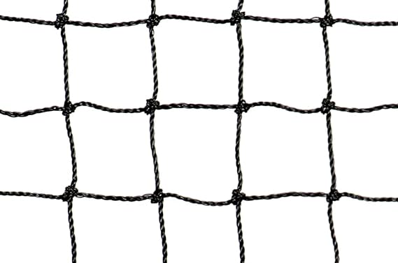 Bird Net HDPE Knotted Bird Netting Square 3/4" Mesh 25' X 100' Professional Grade Heavy Duty Netting