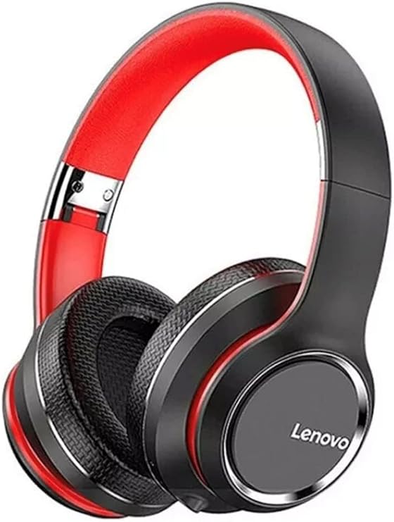Lenovo HD200 Wireless Bluetooth 5.0 Over-Ear Headphones Black