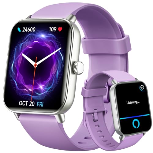 Gydom Smart Watches for Women, Alexa Built-in, 1.8 Activity Fitness Tracker, MakeAnswer Call, Heart RateSleepSpO2 Monitor, Pedometer, IP68 Waterproof Watch for Android iPhone, 101 Sport Modes